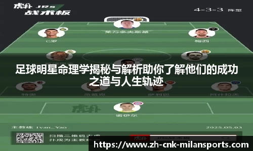 足球明星命理学揭秘与解析助你了解他们的成功之道与人生轨迹