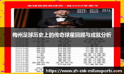 梅州足球历史上的传奇球星回顾与成就分析